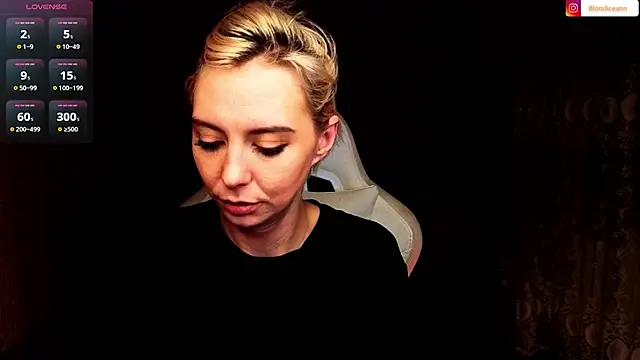 Chat XXX en directo de Blondice