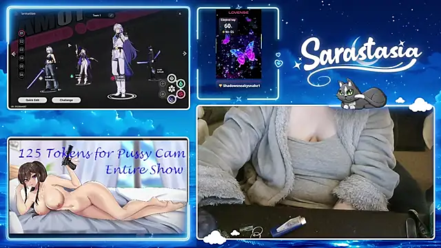Chat XXX en directo de Sarastasia417