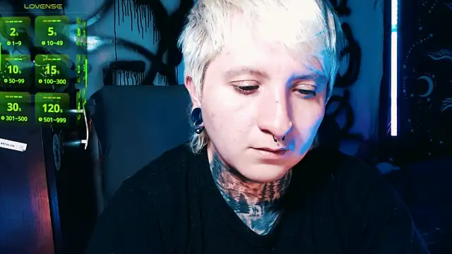 Chat XXX en directo de Marieblueeyes