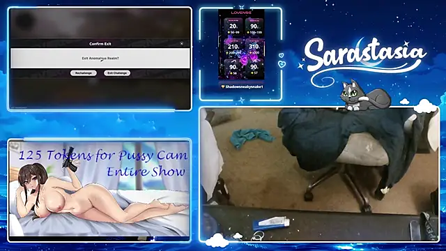 Chat XXX en directo de Sarastasia417