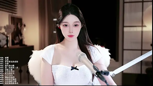 SingerUUsweet 现场XXX聊天