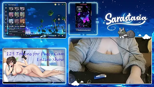 Chat XXX en directo de Sarastasia417