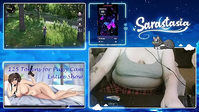 צ'אט XXX בשידור חי של Sarastasia417