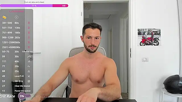 Živý XXX chat ZackFraser