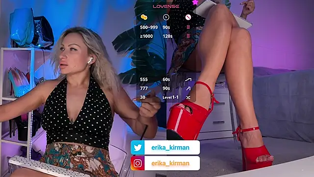 Erika_Kirman 라이브 XXX 채팅