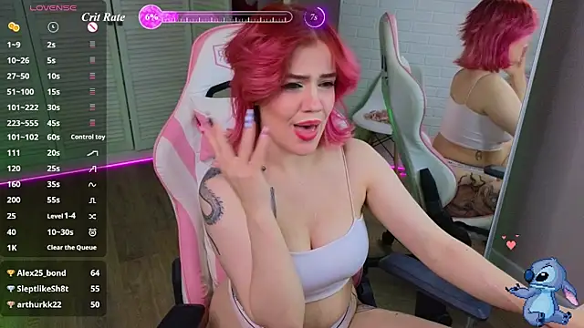 Chat XXX en directo de RedVelveten