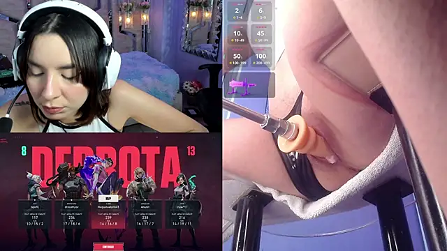 Chat +18 de NicoleFerrel ao vivo