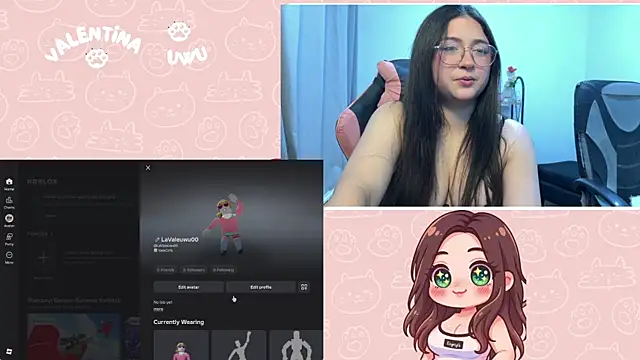 Chat XXX en directo de valentinauwu