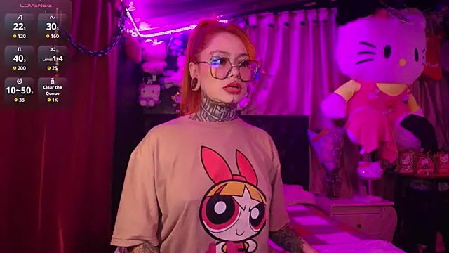 Chat +18 de MelodyPrive ao vivo