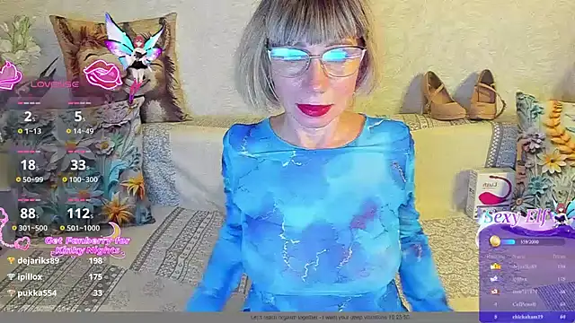 Chatroom XXX en direct de AgataFoxx