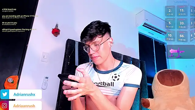 AdrianRushx Adlı Modelin Canlı XXX Sohbeti
