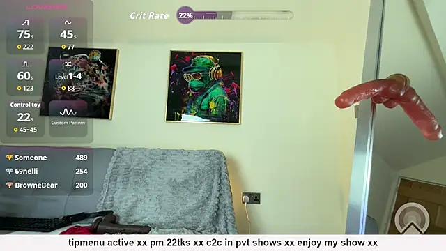 lou_roar élő XXX-chatje
