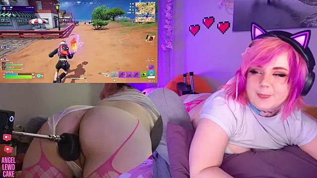 Angel-Lewd-CakeのライブXXXチャット