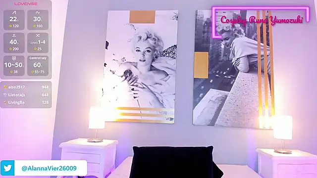 AlannaViera Adlı Modelin Canlı XXX Sohbeti