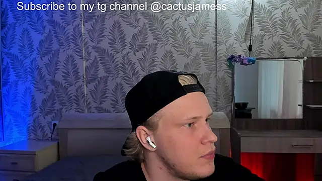 Show modela Cactus__James na web-kameri