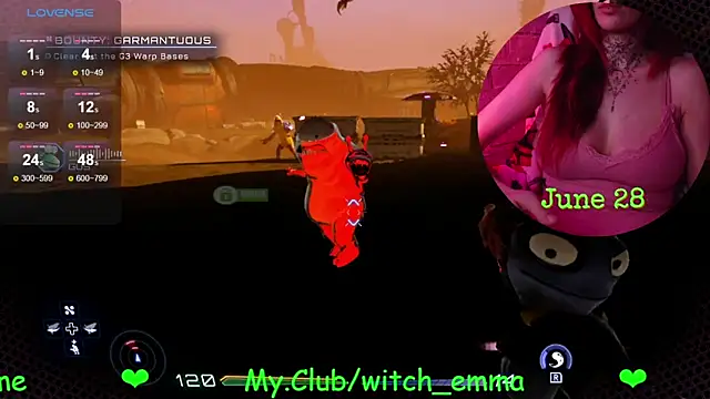 Witch_Emma Adlı Modelin Canlı XXX Sohbeti