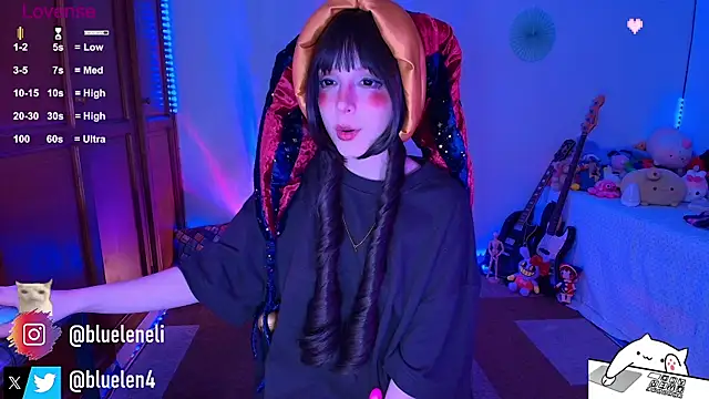 bluelen Live XXX-chat