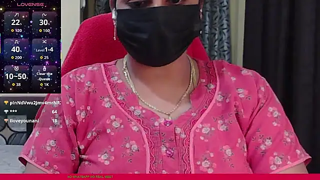 Show de webcam de sravyasexyy