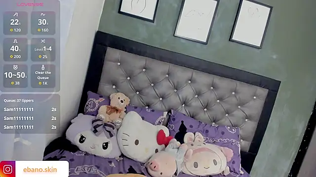 EbonySkin 라이브 XXX 채팅