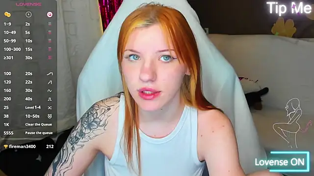 Chat XXX ao vivo de MeganNewCat