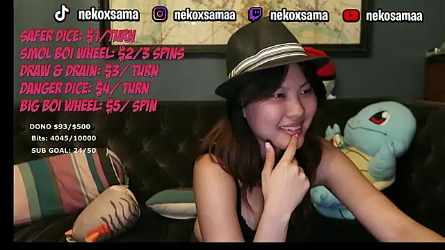 Živý XXX chat NekoxSama