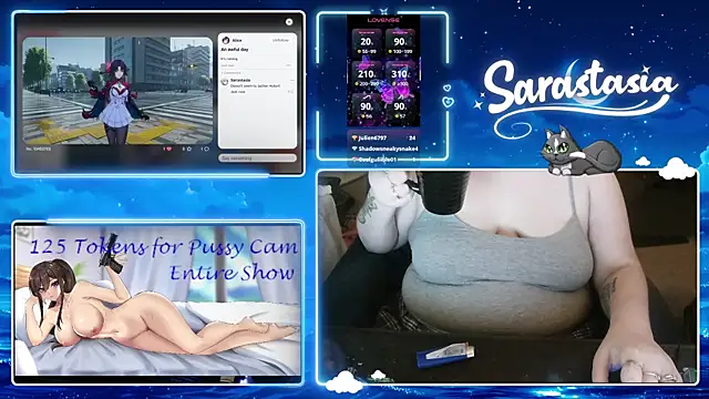 แชท XXX สดของ Sarastasia417