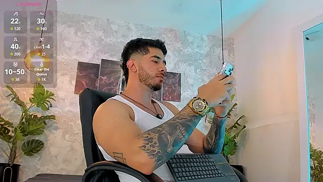Pertunjukan Kamera Web Nate_franco