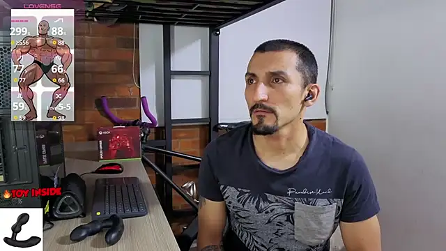 Marck_Muscle Adlı Modelin Canlı XXX Sohbeti