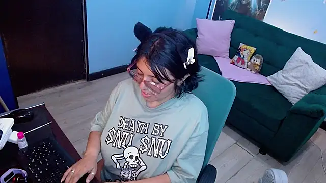 ohmysqueak 现场XXX聊天