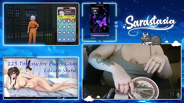 Chat XXX en directo de Sarastasia417