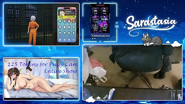 צ'אט XXX בשידור חי של Sarastasia417