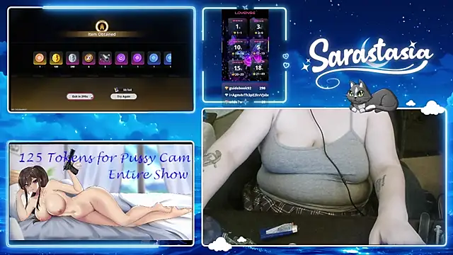 Chat +18 de Sarastasia417 ao vivo