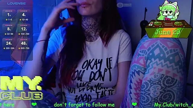 Czat XXX na żywo – Witch_Emma