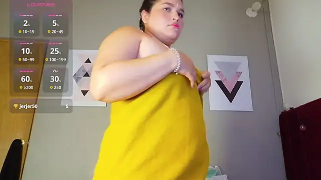 צ'אט XXX בשידור חי של chubbykinkyygirl