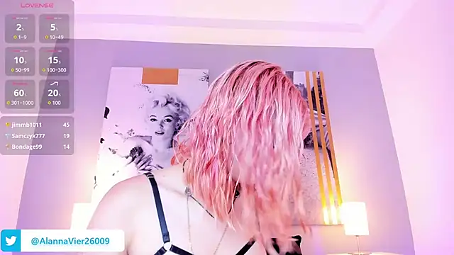 AlannaViera Chat XXX in diretta