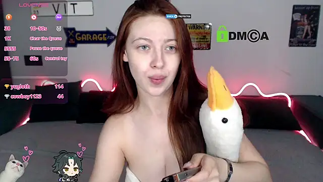 Chat +18 de AmourLily ao vivo