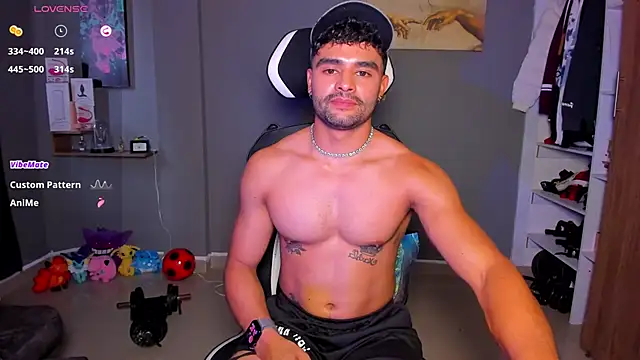 Show modela JordanRossie na web-kameri