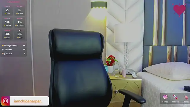Czat XXX na żywo – ChloeHarper_