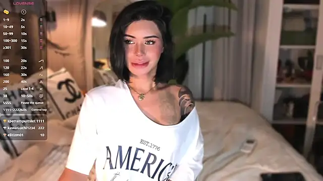 ParisianDoll élő XXX-chatje