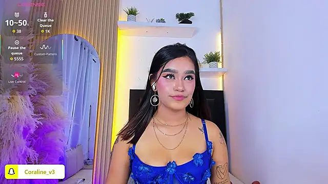 Chat +18 de coraline_v ao vivo