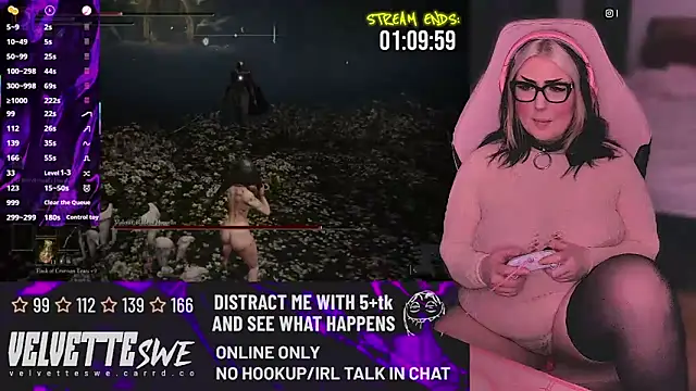 VelvetteSWE Webcam Show