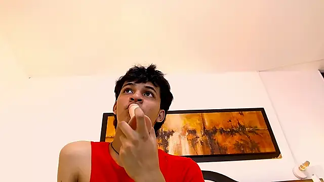 Show de SahirCharm na webcam
