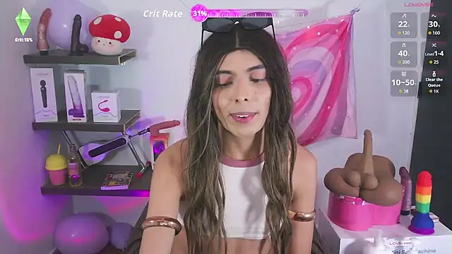valentina_crttiのウェブカメラショー
