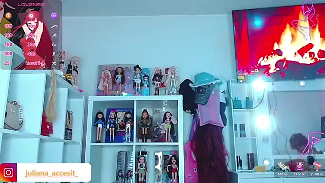 הופעת וובקאם של caroline_cossei