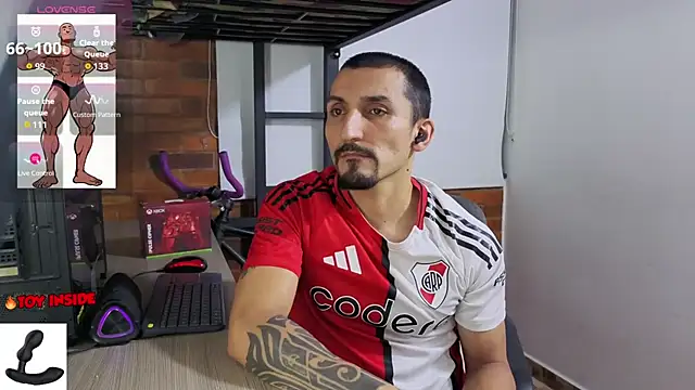 Marck_Muscle Adlı Modelin Web Kamerası Şovu