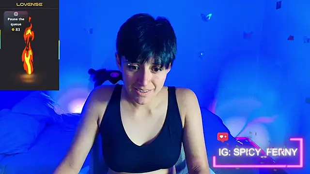 Show webcam de spicyferny