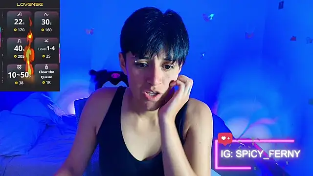 spicyferny Adlı Modelin Web Kamerası Şovu