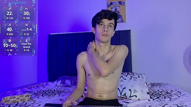 axxxel_twink élő XXX-chatje