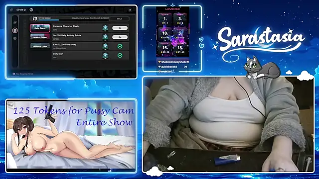 Živý XXX chat Sarastasia417