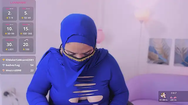 הופעת וובקאם של yarasweett_